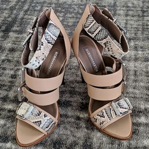 BCBG Buckle Sandals